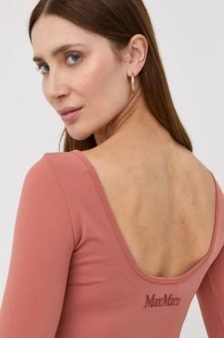 Γυναικεία Μακρυμάνικο Longsleeve Max Mara Leisure ροζ