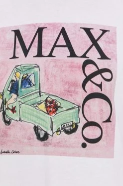 Γυναικεία Κοντομάνικο Βαμβακερό μπλουζάκι MAX&Co. άσπρο -Αξεσουάρ || Παπούτσια || Ρούχα Κατάστημα unnamed file 3948