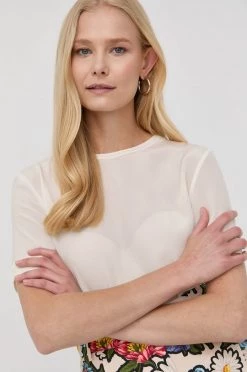 Γυναικεία Μπλούζες Μπλουζάκι MAX&Co. μπεζ