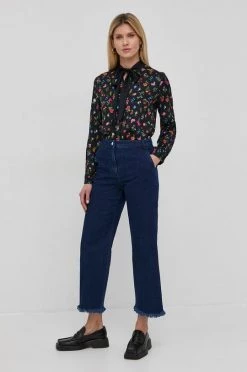 Γυναικεία Πουκάμισα Πουκάμισο MAX&Co. χρώμα: μαύρο -Αξεσουάρ || Παπούτσια || Ρούχα Κατάστημα unnamed file 4008