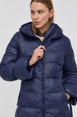 Γυναικεία Μακριά μπουφάν Μπουφάν MAX&Co. χρώμα: ναυτικό μπλε -Αξεσουάρ || Παπούτσια || Ρούχα Κατάστημα unnamed file 402