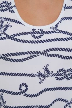 Γυναικεία Ρούχα παραλίας Φόρεμα παραλίας Max Mara Leisure άσπρο -Αξεσουάρ || Παπούτσια || Ρούχα Κατάστημα unnamed file 4102