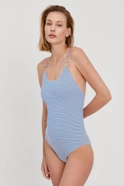 Γυναικεία Ολόσωμα Μαγιό Max Mara Leisure ναυτικό μπλε