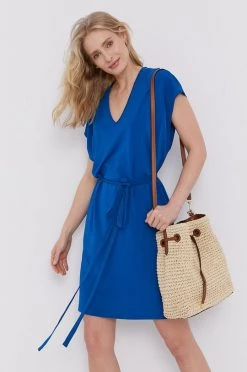 Γυναικεία Ρούχα παραλίας Φόρεμα παραλίας Max Mara Leisure ανοιχτό μπλε