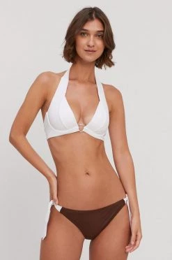 Γυναικεία Μπικίνι Σλιπ κολύμβησης Max Mara Leisure καφέ