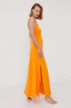 Γυναικεία Ρούχα παραλίας Φόρεμα παραλίας Max Mara Leisure πορτοκαλί -Αξεσουάρ || Παπούτσια || Ρούχα Κατάστημα unnamed file 4162