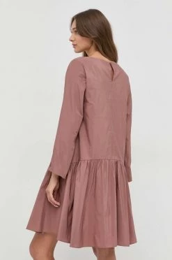 Γυναικεία Φορέματα Φόρεμα Weekend Max Mara ροζ, -Αξεσουάρ || Παπούτσια || Ρούχα Κατάστημα unnamed file 434