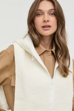 Γυναικεία Γιλέκα Κουκούλα από μαλλί Max Mara Leisure άσπρο -Αξεσουάρ || Παπούτσια || Ρούχα Κατάστημα unnamed file 440