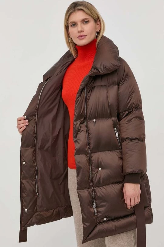 Γυναικεία Μακριά μπουφάν Μπουφάν με επένδυση από πούπουλα MAX&Co. καφέ, 8 Γυναικεία Μακριά μπουφάν Μπουφάν με επένδυση από πούπουλα MAX&Co. καφέ, - Image 6