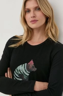 Γυναικεία Μακρυμάνικο Longsleeve Weekend Max Mara μαύρο -Αξεσουάρ || Παπούτσια || Ρούχα Κατάστημα unnamed file 489