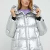 Γυναικεία Κοντά μπουφάν Μπουφάν με επένδυση από πούπουλα Weekend Max Mara ασημί, -Αξεσουάρ || Παπούτσια || Ρούχα Κατάστημα unnamed file 532