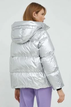 Γυναικεία Κοντά μπουφάν Μπουφάν με επένδυση από πούπουλα Weekend Max Mara ασημί, -Αξεσουάρ || Παπούτσια || Ρούχα Κατάστημα unnamed file 534