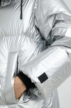 Γυναικεία Κοντά μπουφάν Μπουφάν με επένδυση από πούπουλα Weekend Max Mara ασημί, -Αξεσουάρ || Παπούτσια || Ρούχα Κατάστημα unnamed file 536