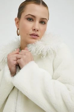 Γυναικεία Παλτά Αναστρέψιμο παλτό MAX&Co. Amata χρώμα: άσπρο -Αξεσουάρ || Παπούτσια || Ρούχα Κατάστημα unnamed file 553