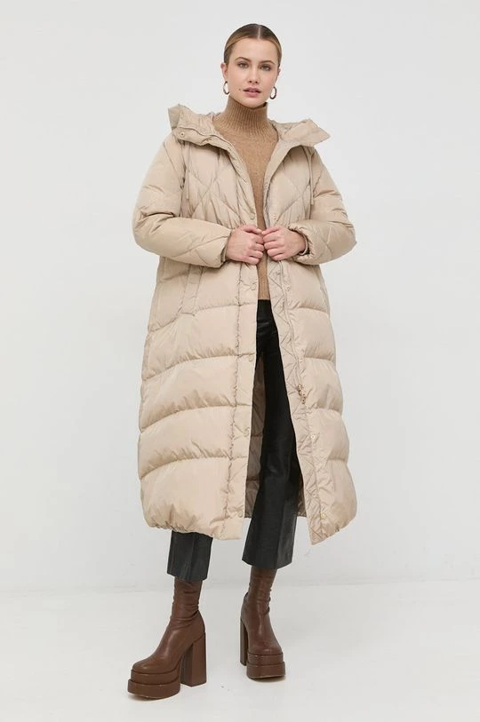 Γυναικεία Μακριά μπουφάν Μπουφάν με επένδυση από πούπουλα Weekend Max Mara μπεζ, 3 Γυναικεία Μακριά μπουφάν Μπουφάν με επένδυση από πούπουλα Weekend Max Mara μπεζ,