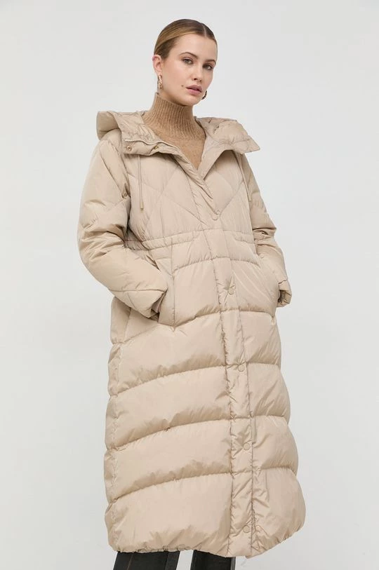 Γυναικεία Μακριά μπουφάν Μπουφάν με επένδυση από πούπουλα Weekend Max Mara μπεζ, 4 Γυναικεία Μακριά μπουφάν Μπουφάν με επένδυση από πούπουλα Weekend Max Mara μπεζ, - Image 2