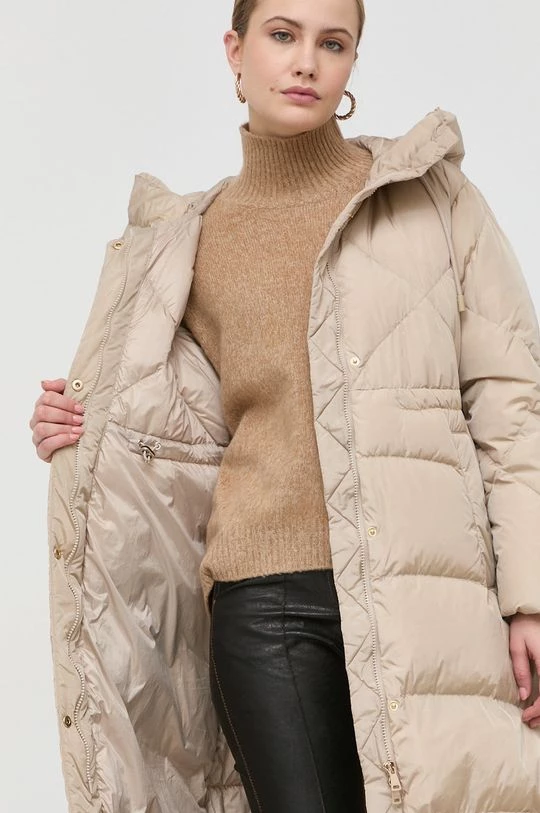 Γυναικεία Μακριά μπουφάν Μπουφάν με επένδυση από πούπουλα Weekend Max Mara μπεζ, 8 Γυναικεία Μακριά μπουφάν Μπουφάν με επένδυση από πούπουλα Weekend Max Mara μπεζ, - Image 6