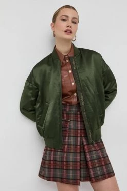 Γυναικεία Κοντά μπουφάν Μπουφάν Bomber Max Mara Leisure χρώμα: πράσινο,