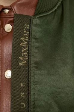 Γυναικεία Κοντά μπουφάν Μπουφάν Bomber Max Mara Leisure χρώμα: πράσινο, -Αξεσουάρ || Παπούτσια || Ρούχα Κατάστημα unnamed file 585