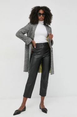 Γυναικεία Παλτά Παλτό από μείγμα μαλλιού MAX&Co. μαύρο, -Αξεσουάρ || Παπούτσια || Ρούχα Κατάστημα unnamed file 617