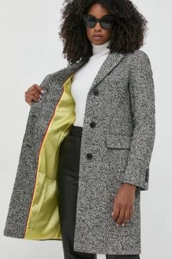 Γυναικεία Παλτά Παλτό από μείγμα μαλλιού MAX&Co. μαύρο, -Αξεσουάρ || Παπούτσια || Ρούχα Κατάστημα unnamed file 621