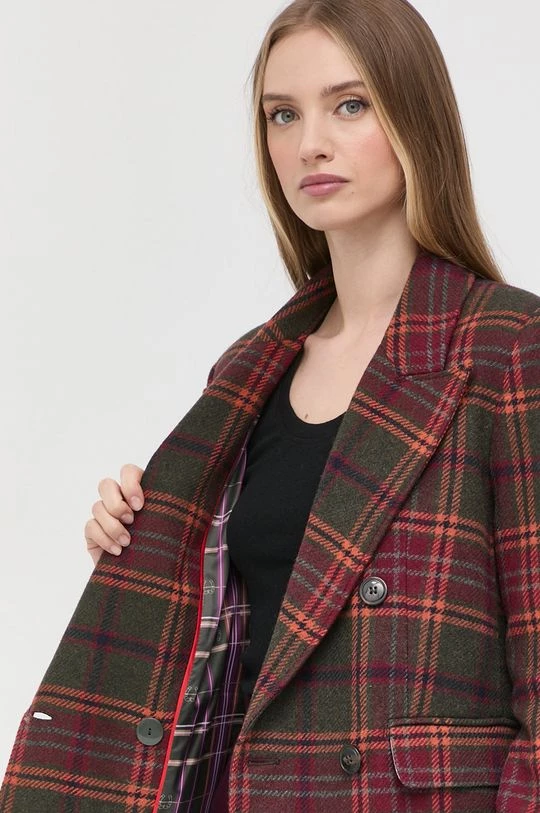 Γυναικεία Σακάκια Μαλλί μπουφάν MAX&Co. πολύχρωμο 8 Γυναικεία Σακάκια Μαλλί μπουφάν MAX&Co. πολύχρωμο - Image 6