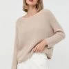 Γυναικεία Χωρίς φερμουάρ Πουλόβερ με προσθήκη μαλλιού Weekend Max Mara χρώμα: μπεζ, -Αξεσουάρ || Παπούτσια || Ρούχα Κατάστημα unnamed file 696
