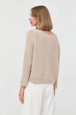 Γυναικεία Χωρίς φερμουάρ Πουλόβερ με προσθήκη μαλλιού Weekend Max Mara χρώμα: μπεζ, -Αξεσουάρ || Παπούτσια || Ρούχα Κατάστημα unnamed file 698