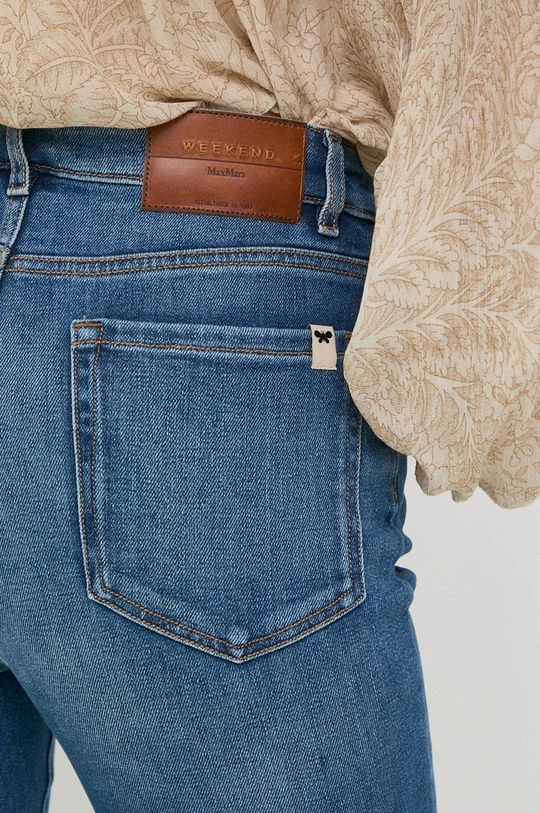 Γυναικεία Καμπάνες Τζιν παντελονι Weekend Max Mara σκούρο μπλε 6 Γυναικεία Καμπάνες Τζιν παντελονι Weekend Max Mara σκούρο μπλε - Image 4