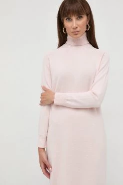 Γυναικεία Φορέματα Μάλλινο φόρεμα Max Mara Leisure ροζ, -Αξεσουάρ || Παπούτσια || Ρούχα Κατάστημα unnamed file 805