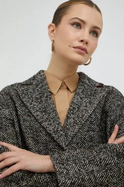 Γυναικεία Παλτά Παλτό από μείγμα μαλλιού MAX&Co. Baia μαύρο -Αξεσουάρ || Παπούτσια || Ρούχα Κατάστημα unnamed file 83