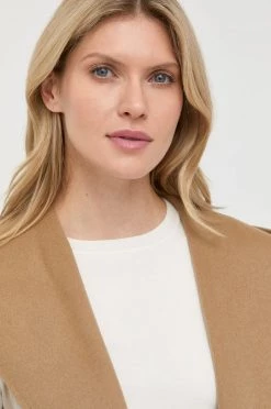 Γυναικεία Γιλέκα Γιλέκο δύο όψεων Weekend Max Mara χρώμα: καφέ -Αξεσουάρ || Παπούτσια || Ρούχα Κατάστημα unnamed file 842