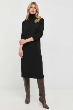 Γυναικεία Φορέματα Μάλλινο φόρεμα Max Mara Leisure μαύρο, -Αξεσουάρ || Παπούτσια || Ρούχα Κατάστημα unnamed file 850