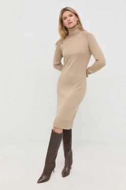 Γυναικεία Φορέματα Μάλλινο φόρεμα Max Mara Leisure μπεζ, -Αξεσουάρ || Παπούτσια || Ρούχα Κατάστημα unnamed file 867