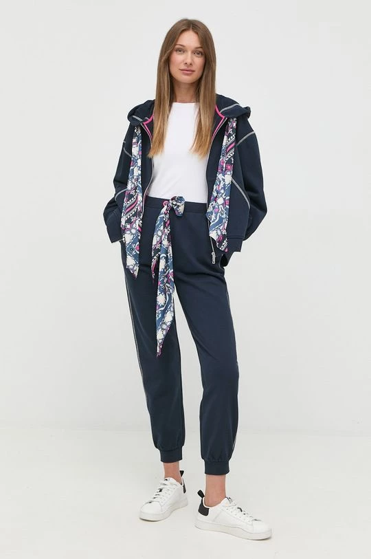 Γυναικεία Παντελόνια φόρμας Βαμβακερό παντελόνι MAX&Co. ναυτικό μπλε, 4 Γυναικεία Παντελόνια φόρμας Βαμβακερό παντελόνι MAX&Co. ναυτικό μπλε, - Image 2