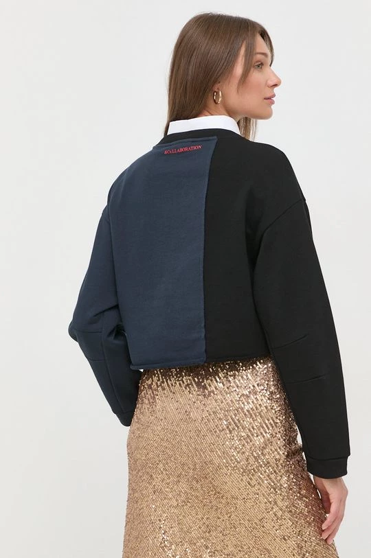 Γυναικεία Χωρίς φερμουάρ Βαμβακερή μπλούζα MAX&Co. χρώμα: μαύρο 5 Γυναικεία Χωρίς φερμουάρ Βαμβακερή μπλούζα MAX&Co. χρώμα: μαύρο - Image 3