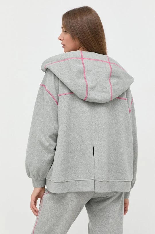 Γυναικεία Με φερμουάρ Βαμβακερή μπλούζα MAX&Co. χρώμα: γκρι, 5 Γυναικεία Με φερμουάρ Βαμβακερή μπλούζα MAX&Co. χρώμα: γκρι, - Image 3