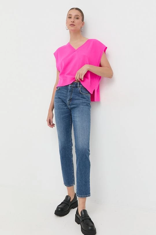 Γυναικεία Straight και Regular Τζιν παντελονι Weekend Max Mara μπλε 4 Γυναικεία Straight και Regular Τζιν παντελονι Weekend Max Mara μπλε - Image 2